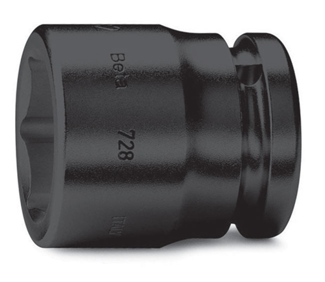 BETA TOOLS Krafthylsa Kort 17–65 mm 3/4 Fyrkant, BETA (Storlek (mm) : 23)
