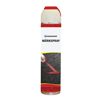 Hagmans Märkspray Solid Röd 600 ML