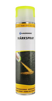 Hagmans Märkspray Solid Gul 600 ML