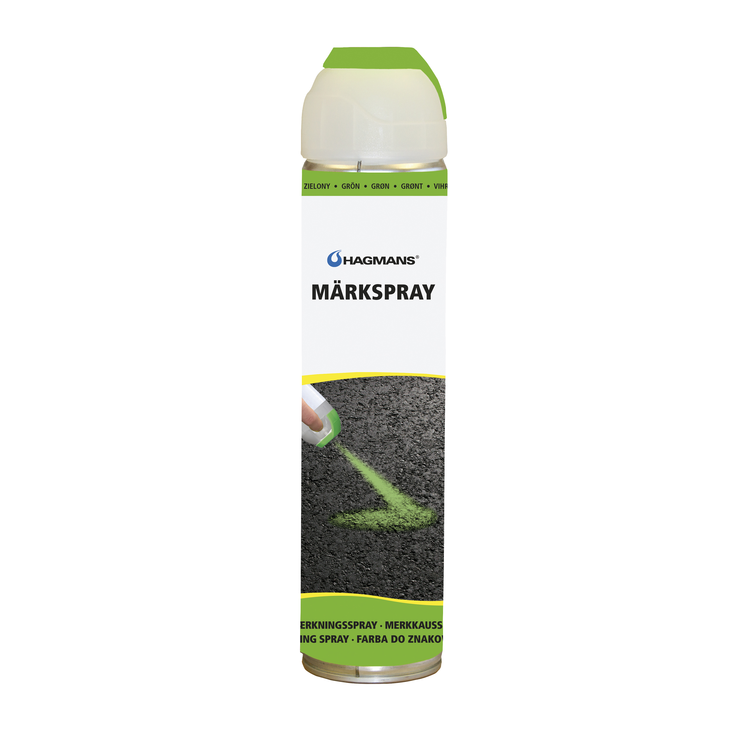 Hagmans Märkspray Solid Grön 600 ML - 2