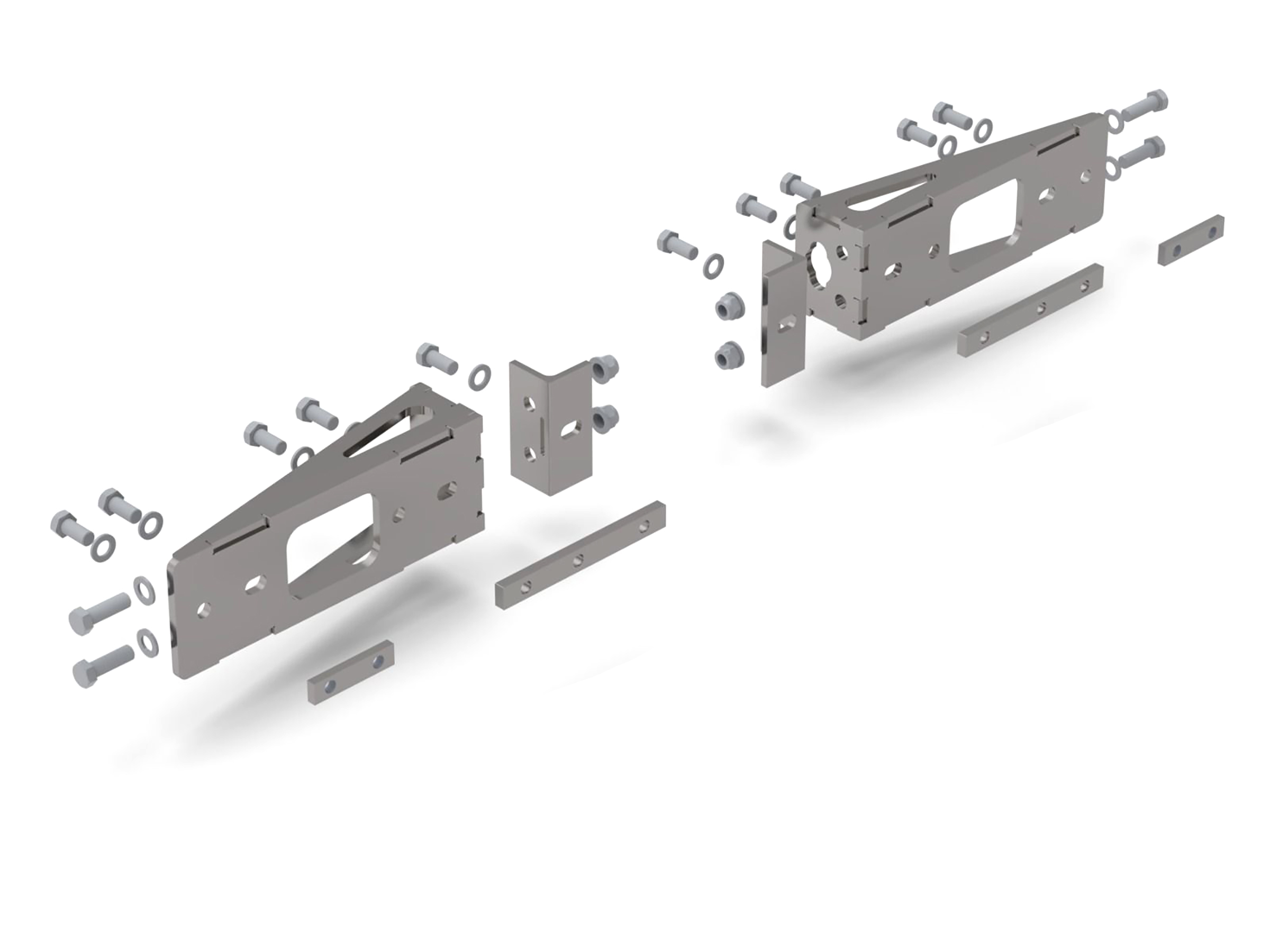 Underkörningsskydd 140x2400 mm för lastbil - N3 - 2