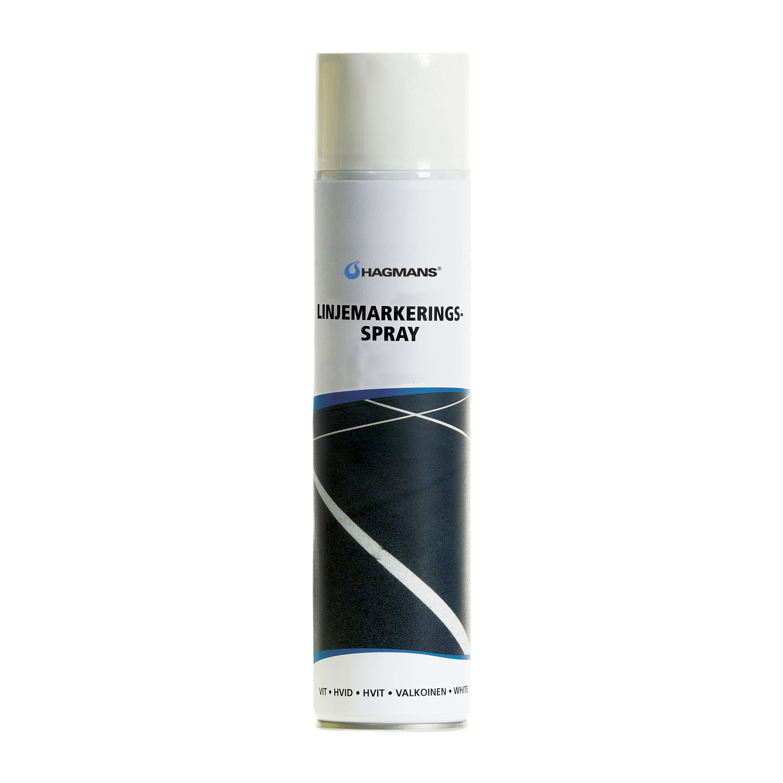 Hagmans Linjemarkeringsspray Vit 600 ML - 2