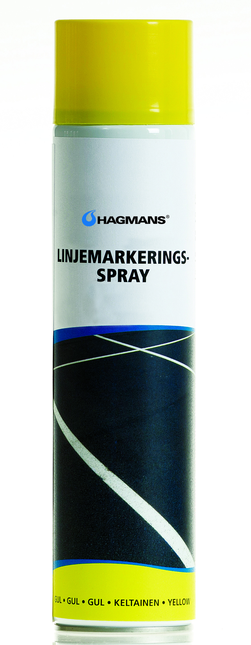 Hagmans Linjemarkeringsspray Gul 600 ML