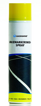 Hagmans Linjemarkeringsspray Gul 600 ML