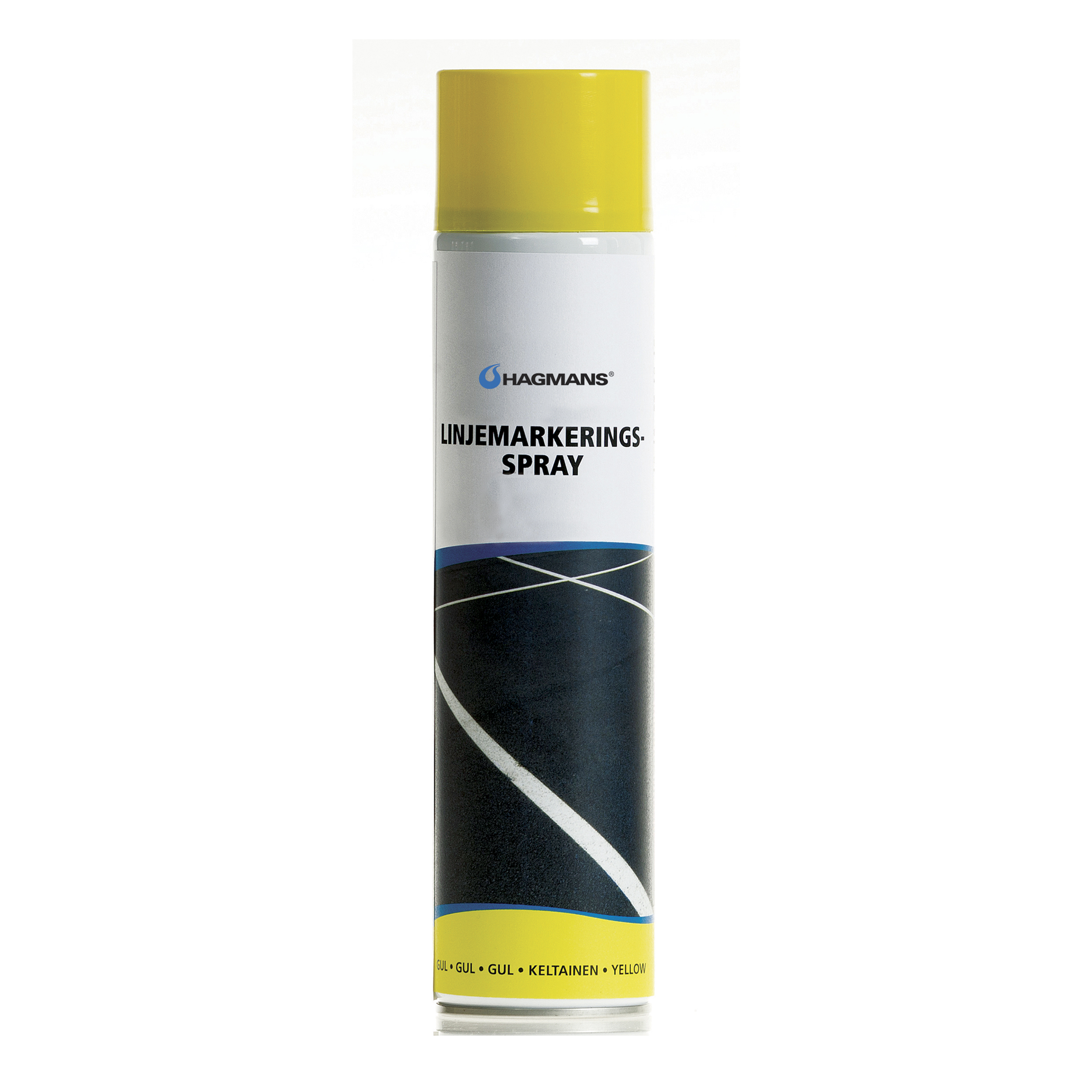 Hagmans Linjemarkeringsspray Gul 600 ML - 2