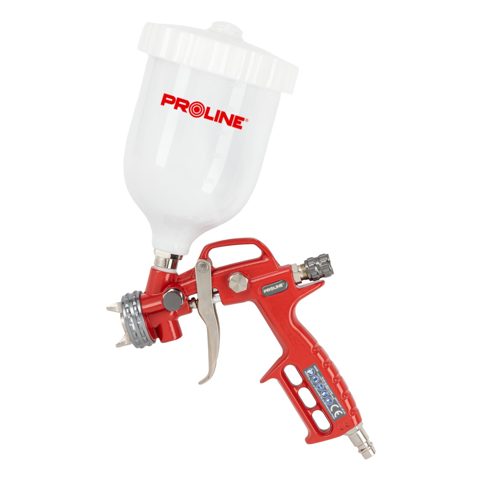 PROLINE TOOLS Luftpistolsset med slang 5 delar, Proline - 5