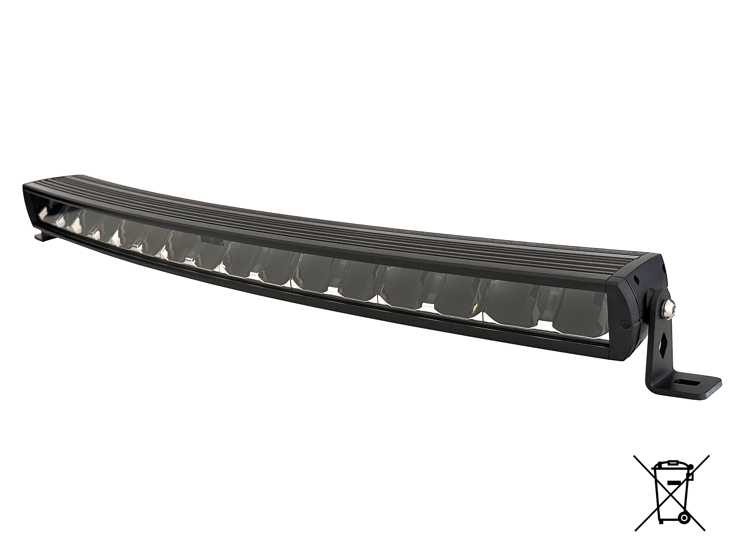 BriodLights Böjd Extraljusramp 15200lm 81 cm