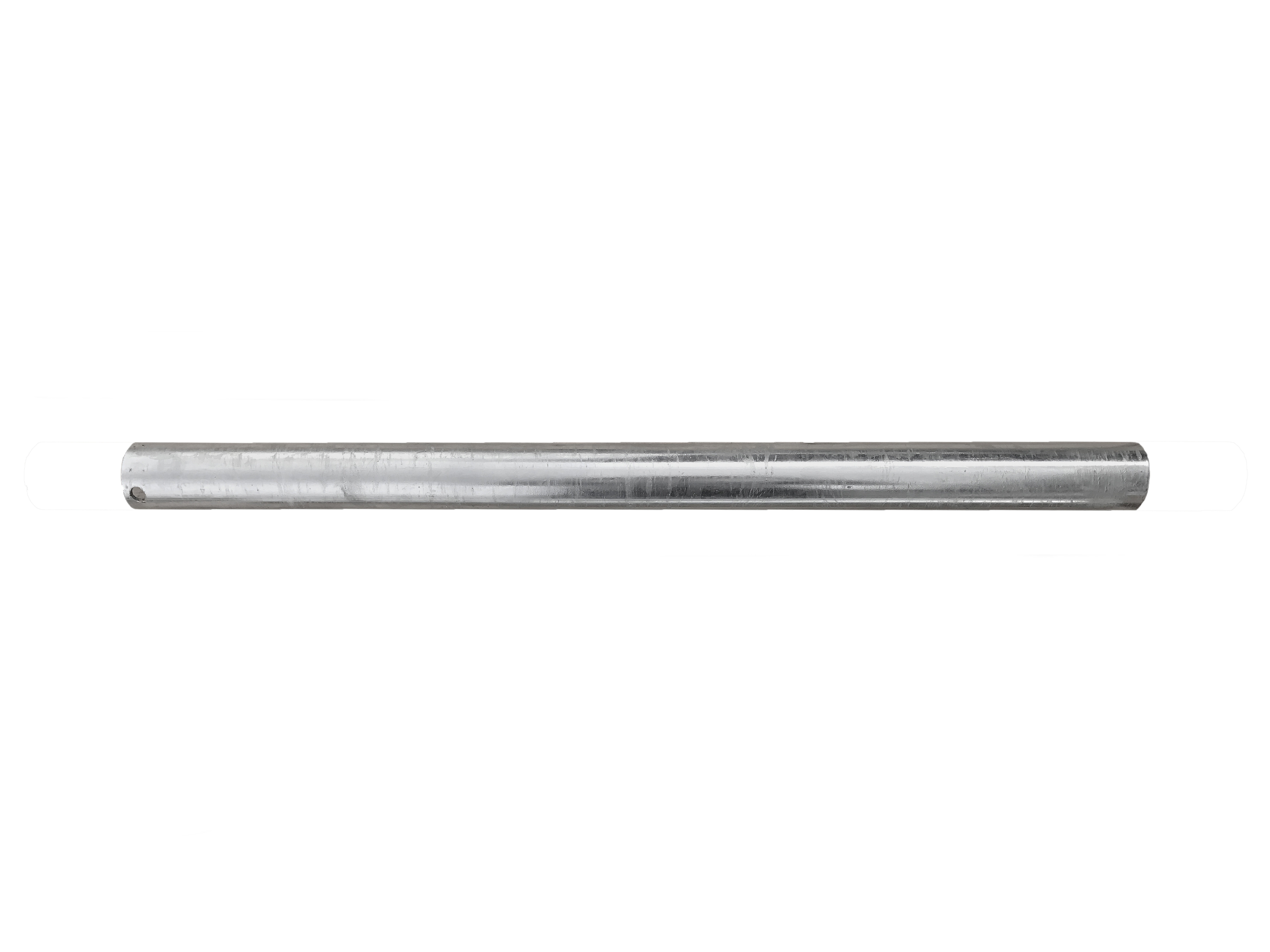 Skärmstag 605 mm 42,4 mm rakt varmgalvaniserat