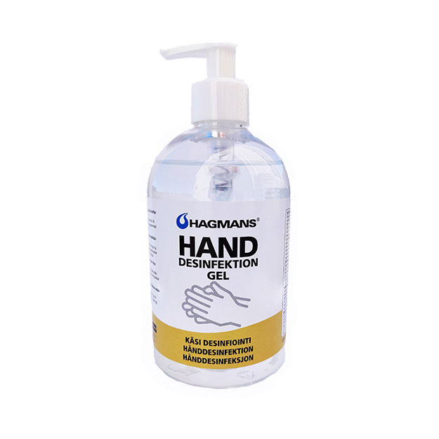 Hagmans Handdesinfektion Gel 0,5 L