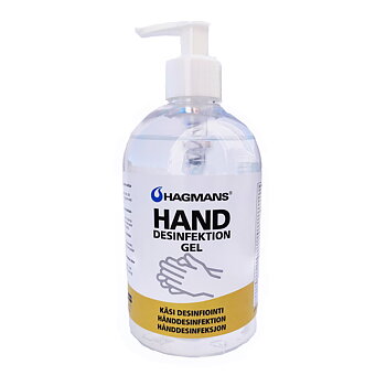 Hagmans Handdesinfektion Gel 0,5 L