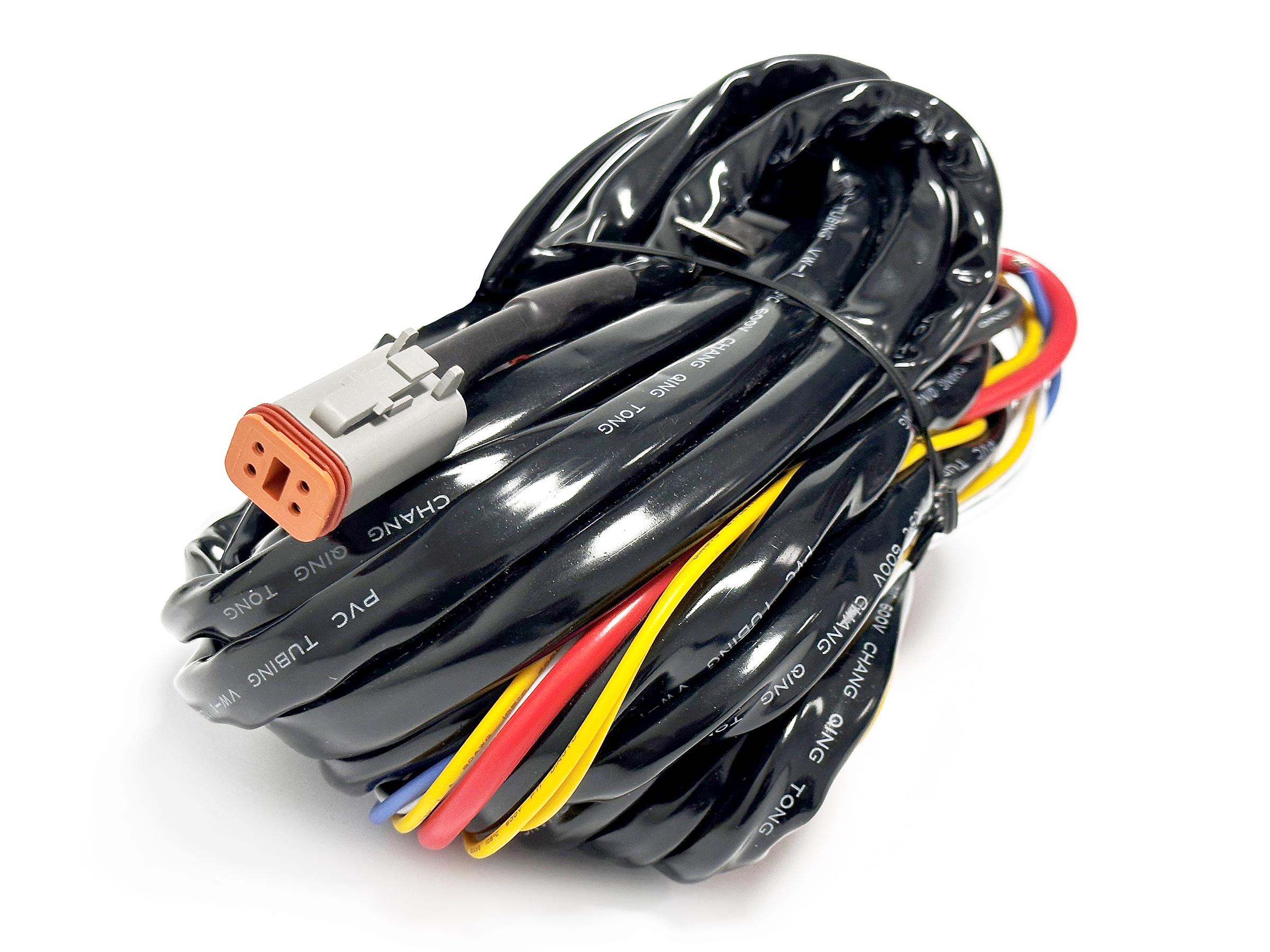 BriodLights Kabelsats 1st 4pol DT 2m 80A Relä 60A Säkring