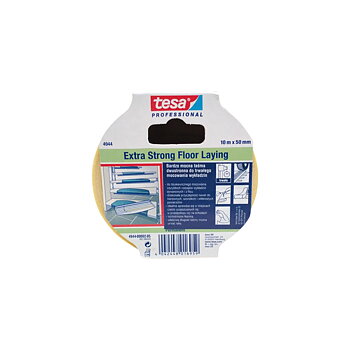 Dubbelsidig tejp för golvmattor m.m., extra stark, 10m:50 mm, Tesa