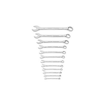 U-ringnyckelsats, kombinyckelsats, blocknyckelsats, 12st - DIN 3113, 6-22 mm Mega