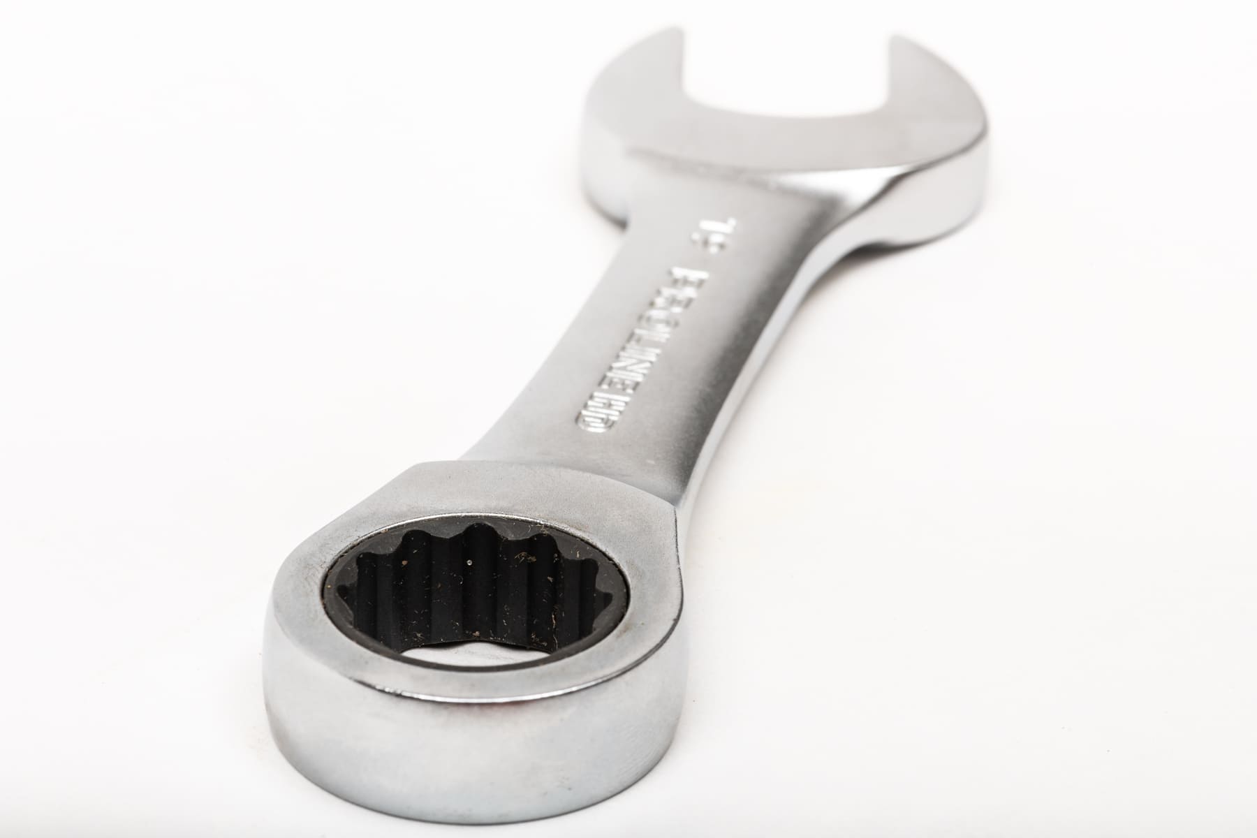 PROLINE TOOLS HD Kombinyckel med Spärr Extra Kort 8-19 mm CrV, PROLINE HD (Storlek (mm) : 17) - 2