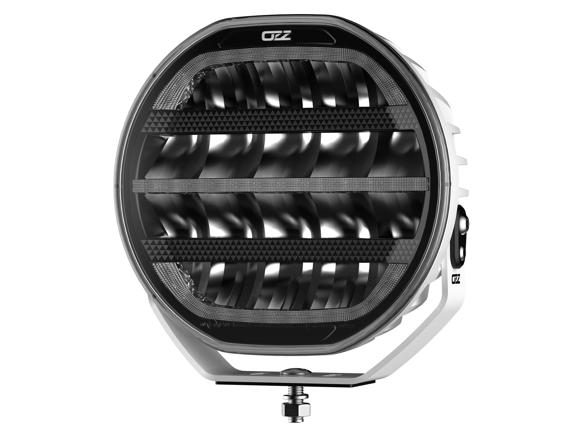 OZZ XR2 P9”LED Extraljus Vit – 24 st - 2