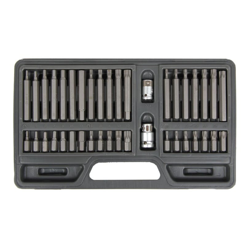 PROLINE TOOLS Kopplingssats T20-T55, M5-M12, HEX 4-12, 40 st, S2, Proline