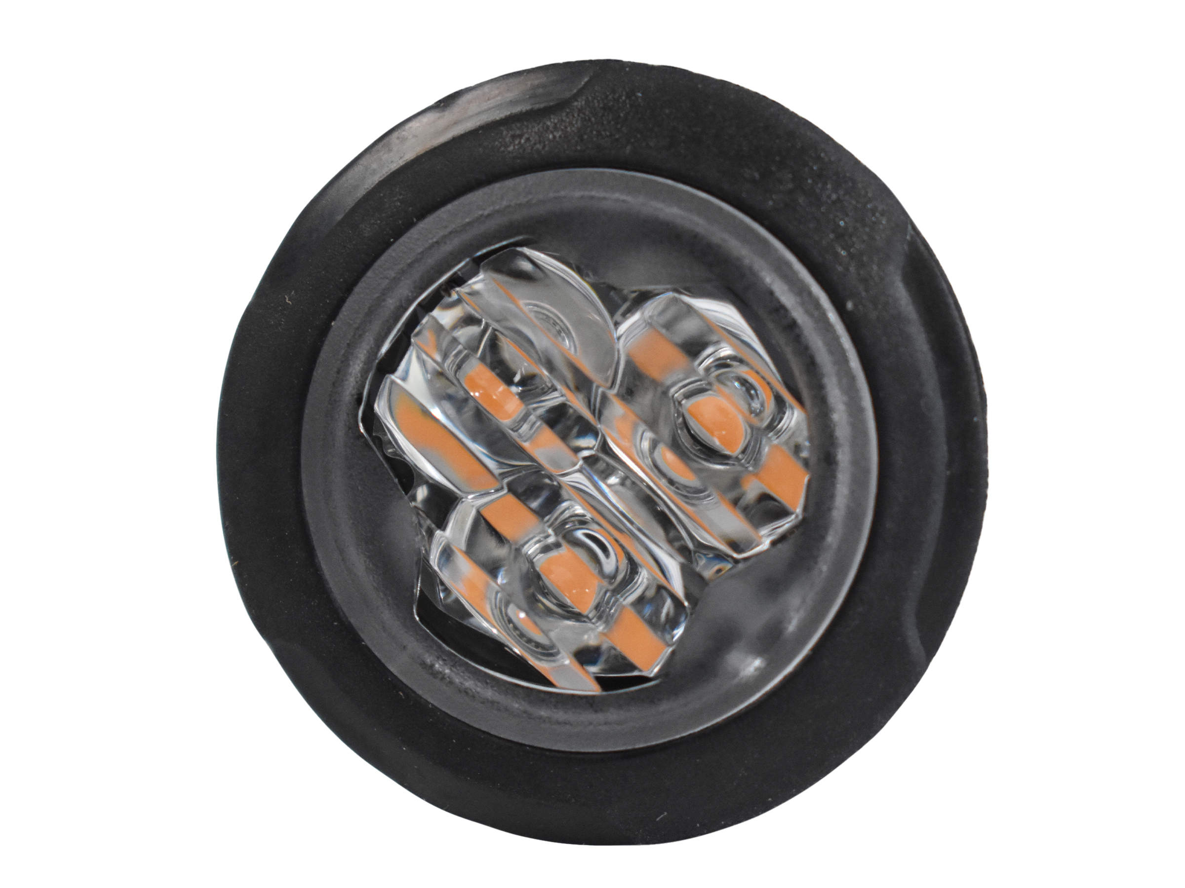 BLIXTLJUS RUNT 3 LED ORANGE 3M - 2
