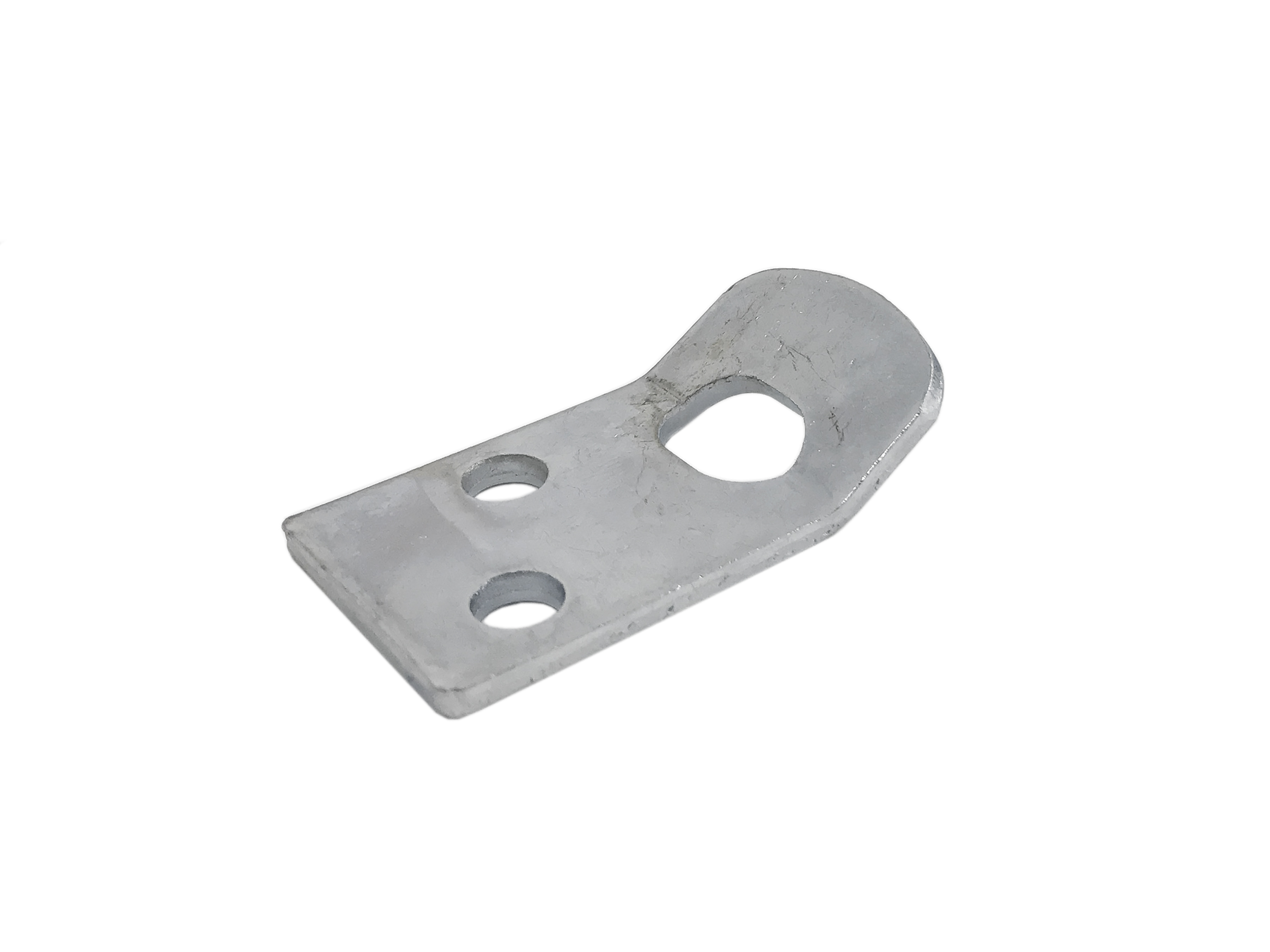 Snäppfäste 10 mm rakt galvat