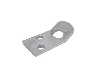 Snäppfäste 10 mm rakt galvat