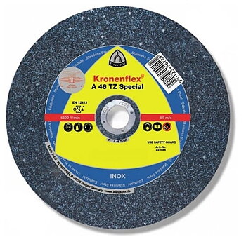 Kapskiva för metall 10st 180 x 1.6 x 22, T1A 180 A TZ INOX (8500rpm), Klingspor Kronnflex