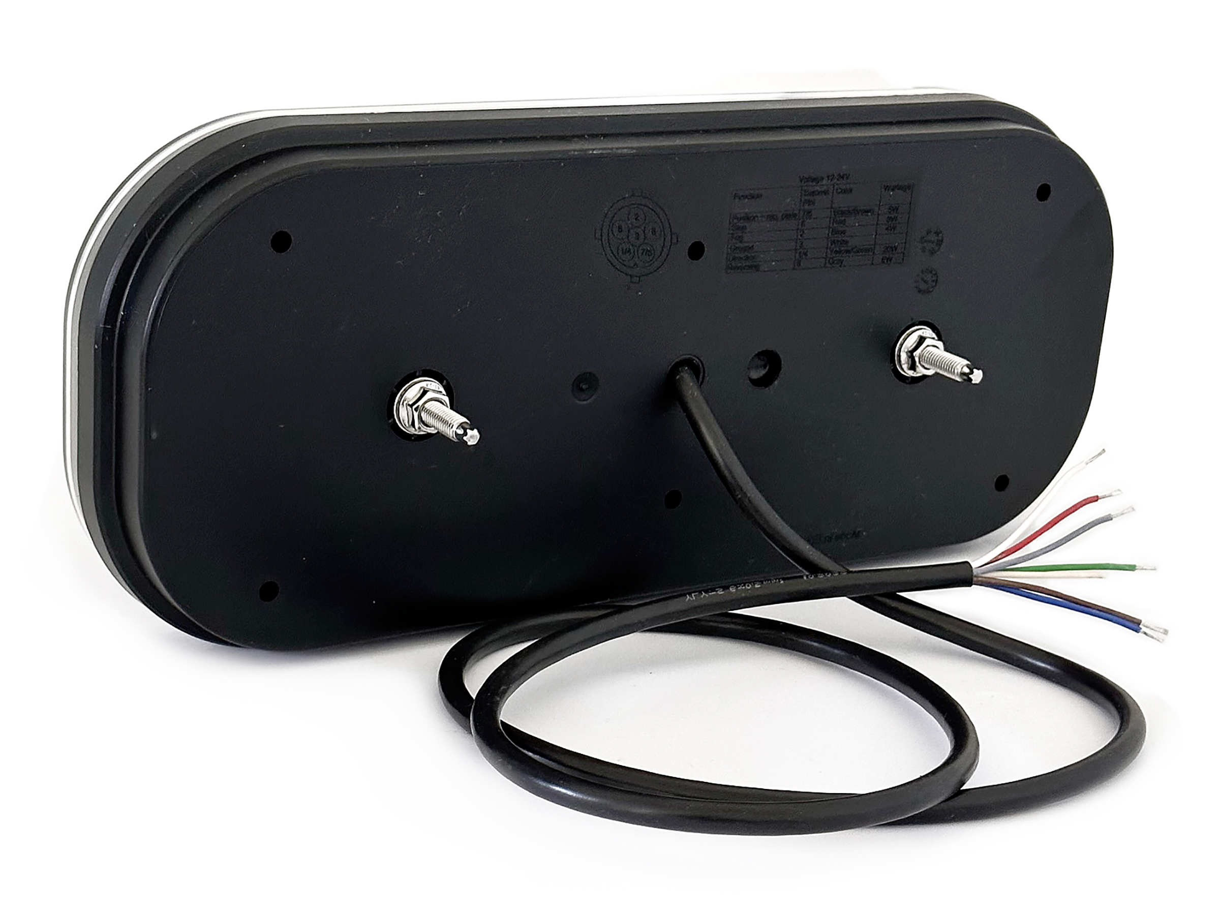 BriodLights Universal LED baklampa 12-36 V, vänster - 2