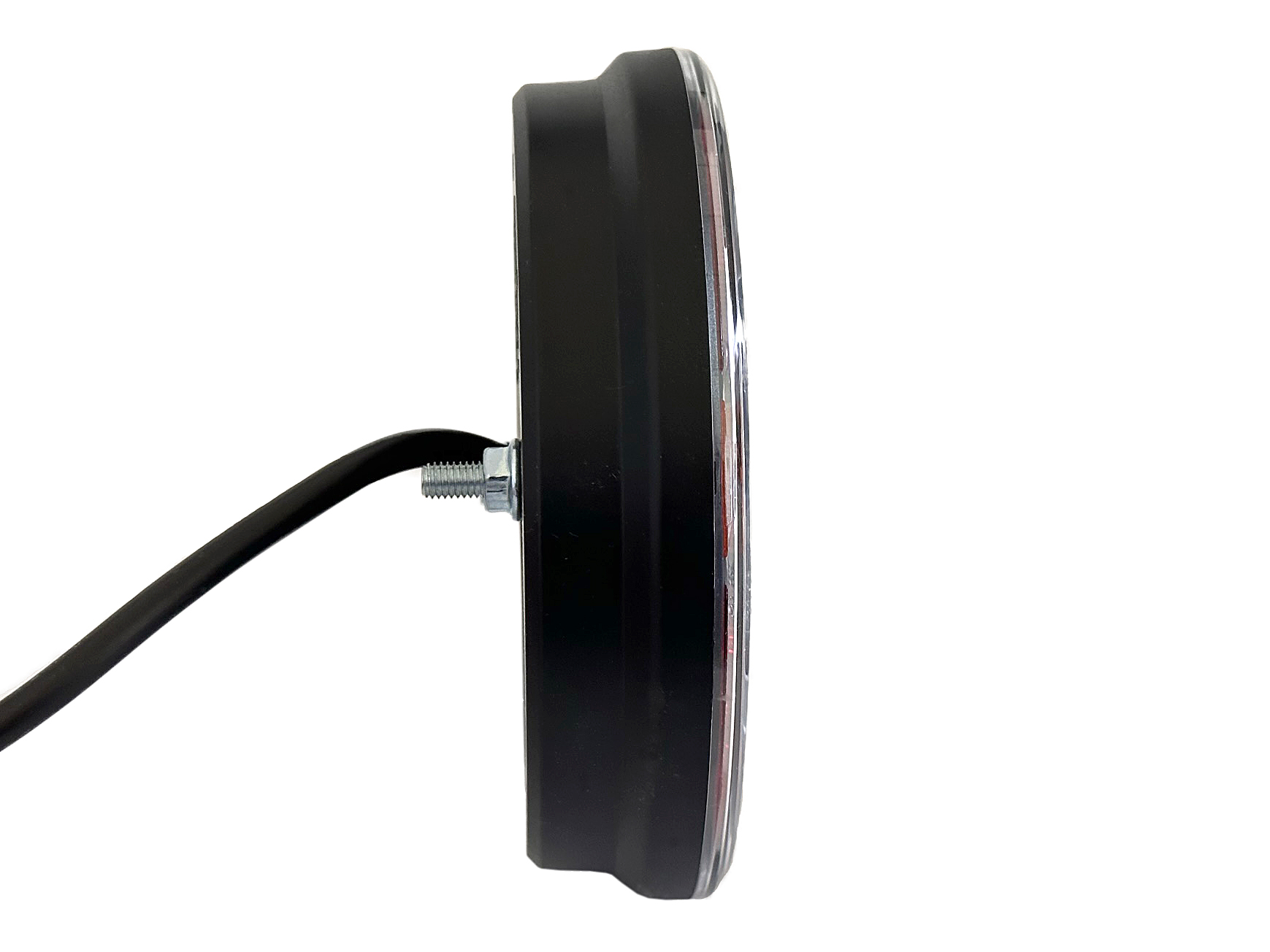 BriodLights Universal LED baklampa rund, 12/24 V