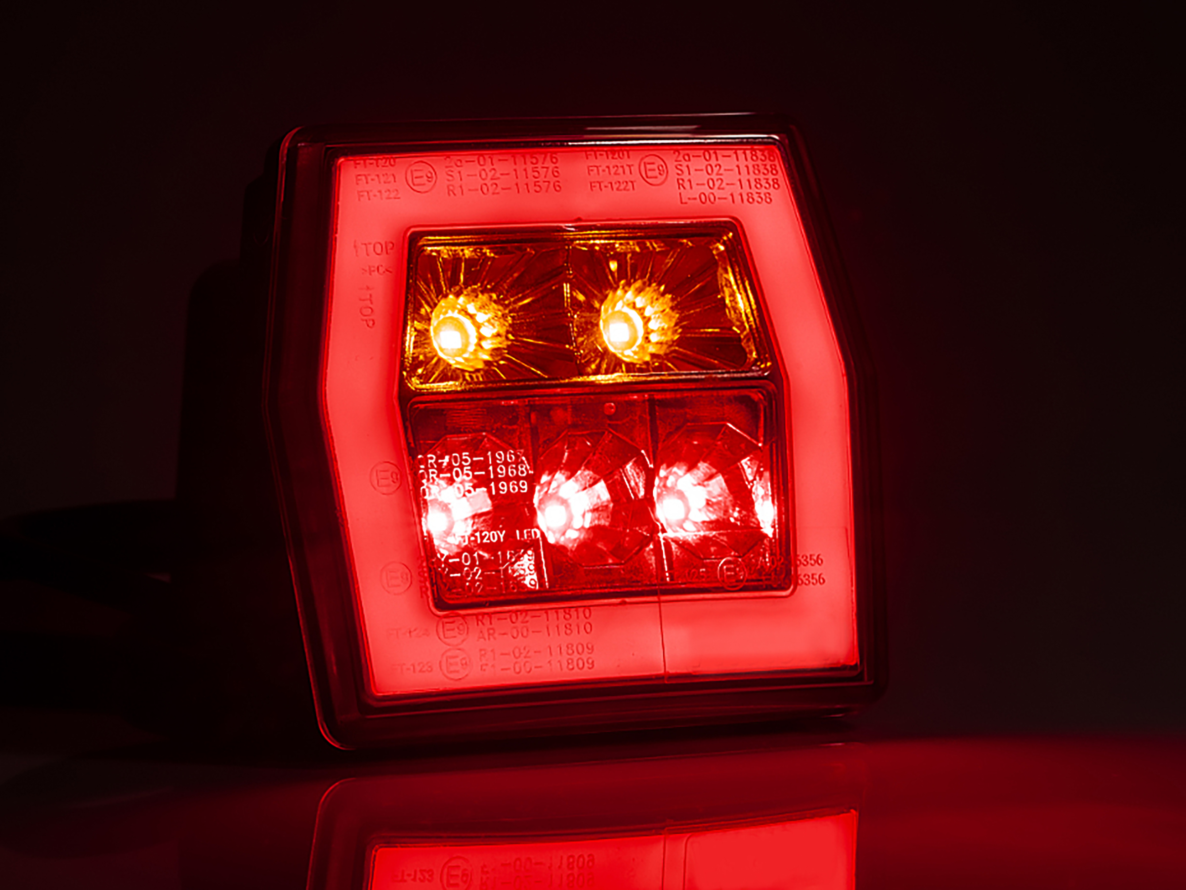 BriodLights LED baklampa, 5-PIN bajonett - 5