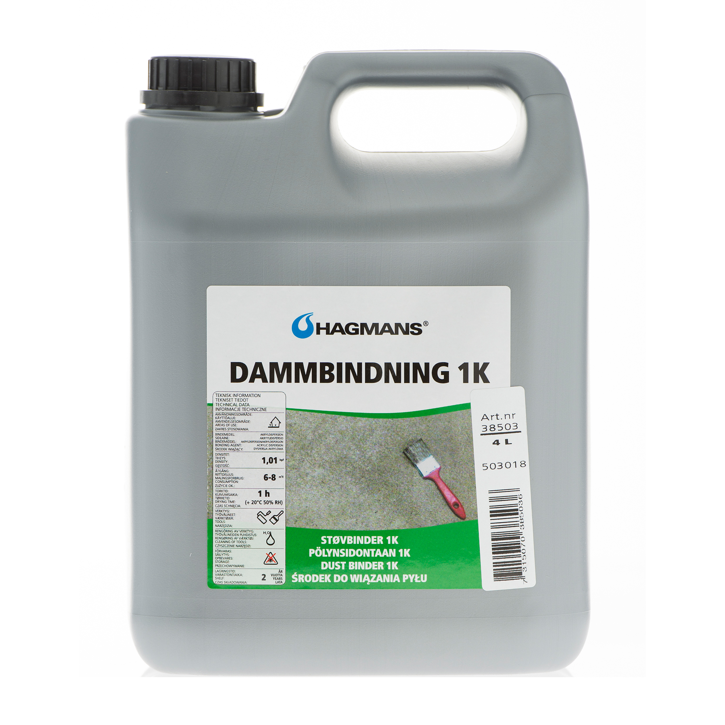 Hagmans Dammbindning 1K 4 L - 2