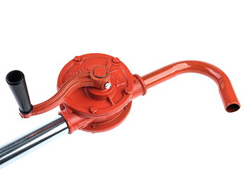 VOREL Handpump med vev för bränsale, olja, smörjfet, 150 cm