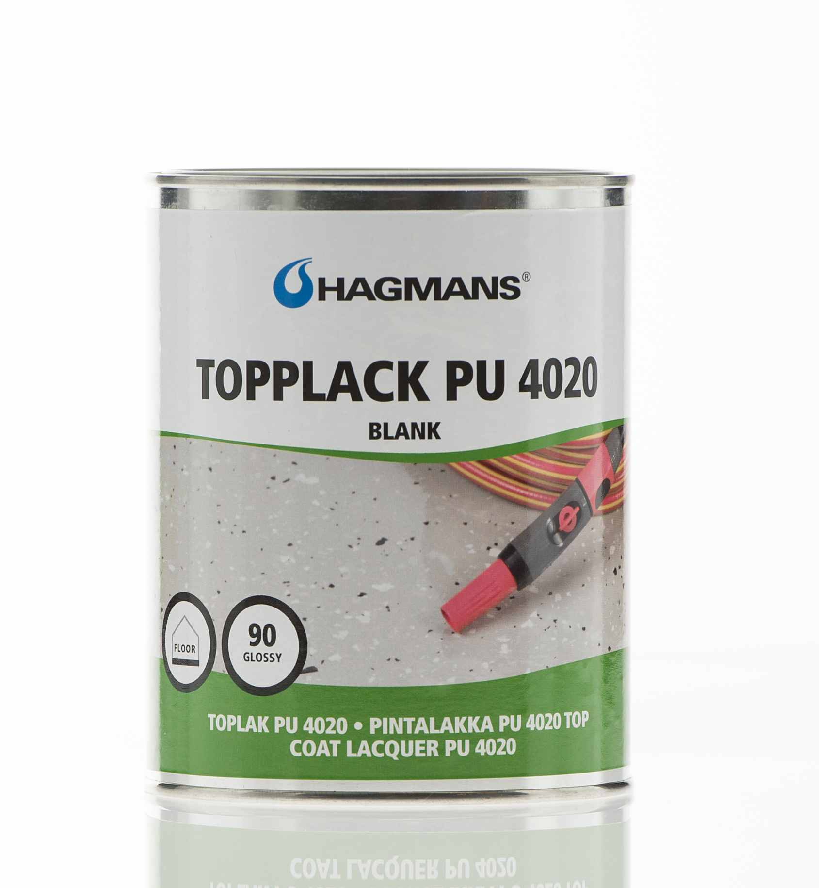 Hagmans Topplack PU 4020 1 L