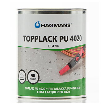 Hagmans Topplack PU 4020 1 L