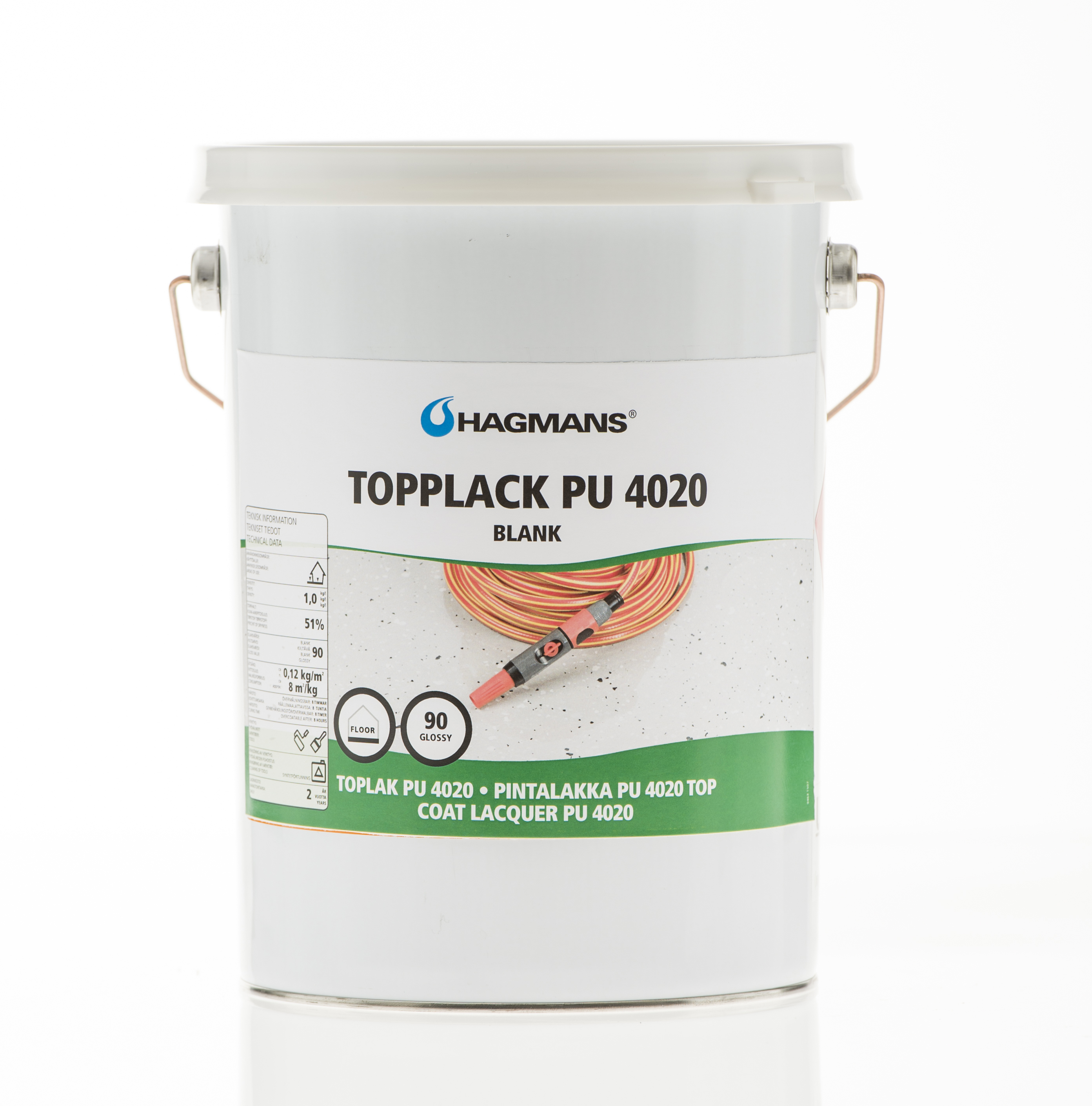 Hagmans Topplack PU 4020 5 L