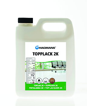 Hagmans Topplack 2K Matt 4 L