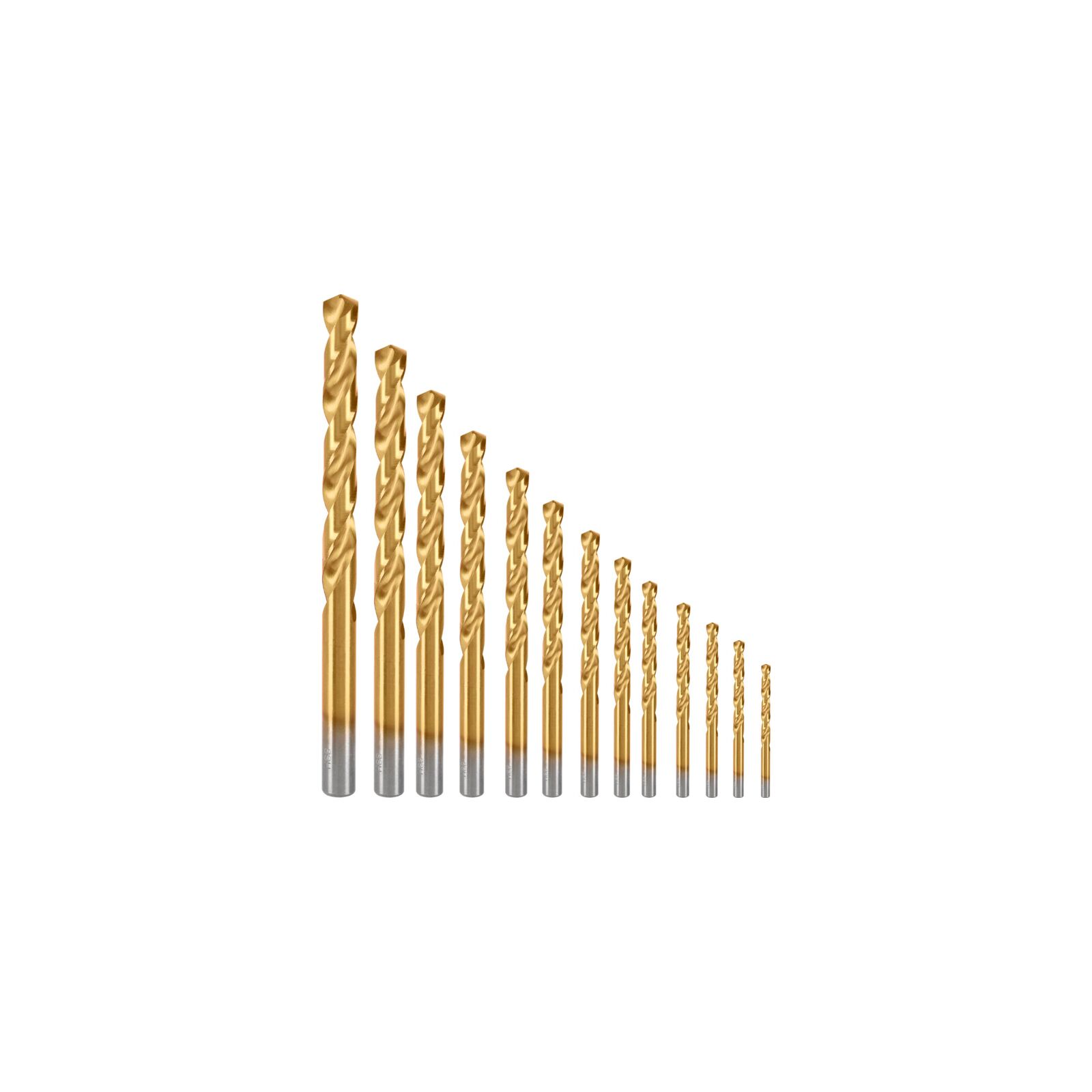 PROLINE TOOLS 13 Delar, HSSTiN Spiralborr, DIN338 (1, 5-6, 5 mm), Proline - 5