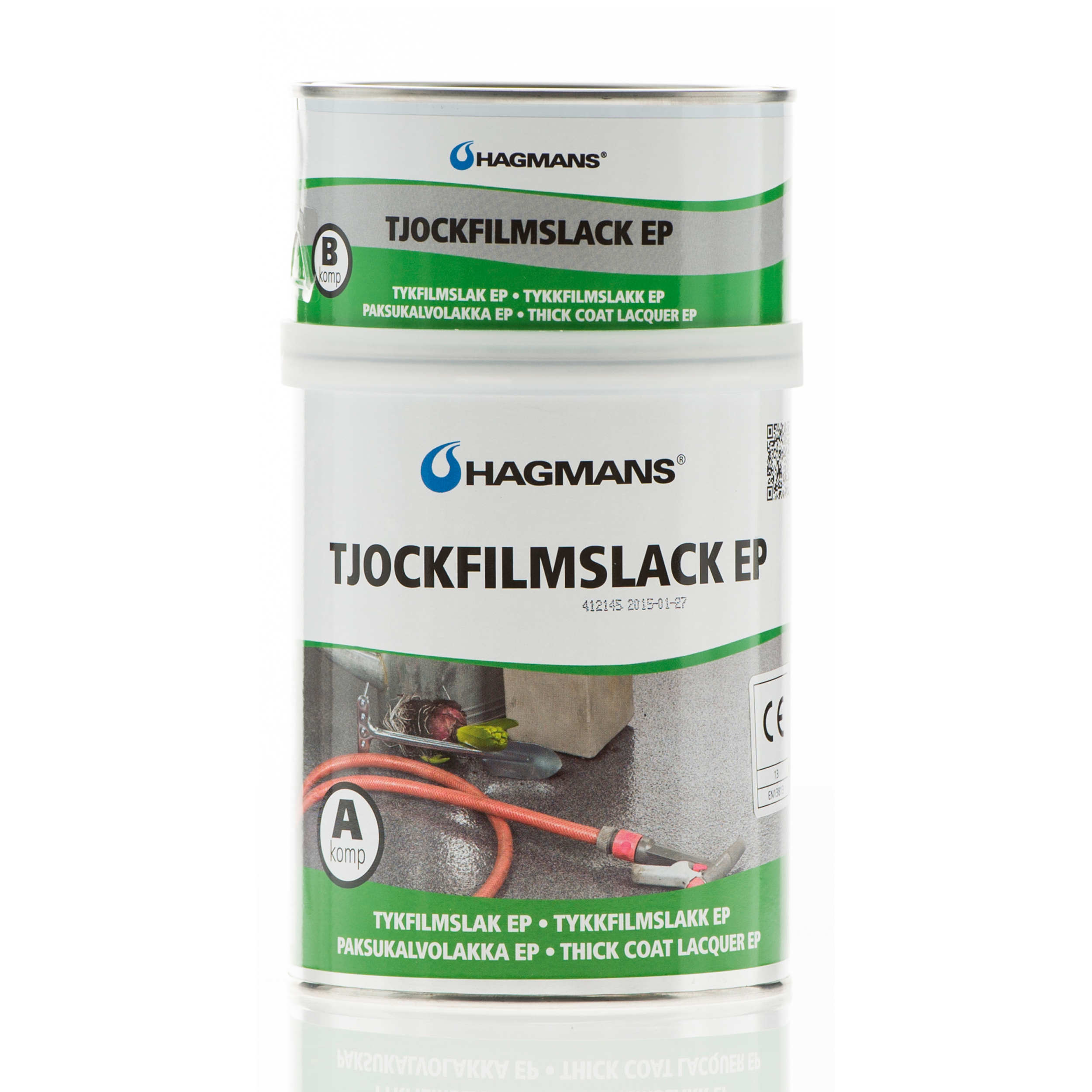 Hagmans Tjockfilmslack EP 1 KG - 2
