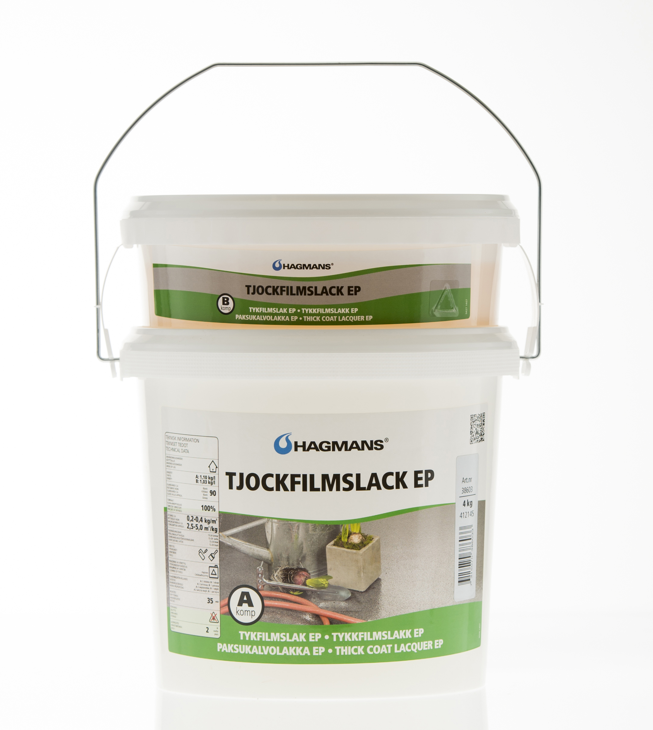 Hagmans Tjockfilmslack EP 4 KG