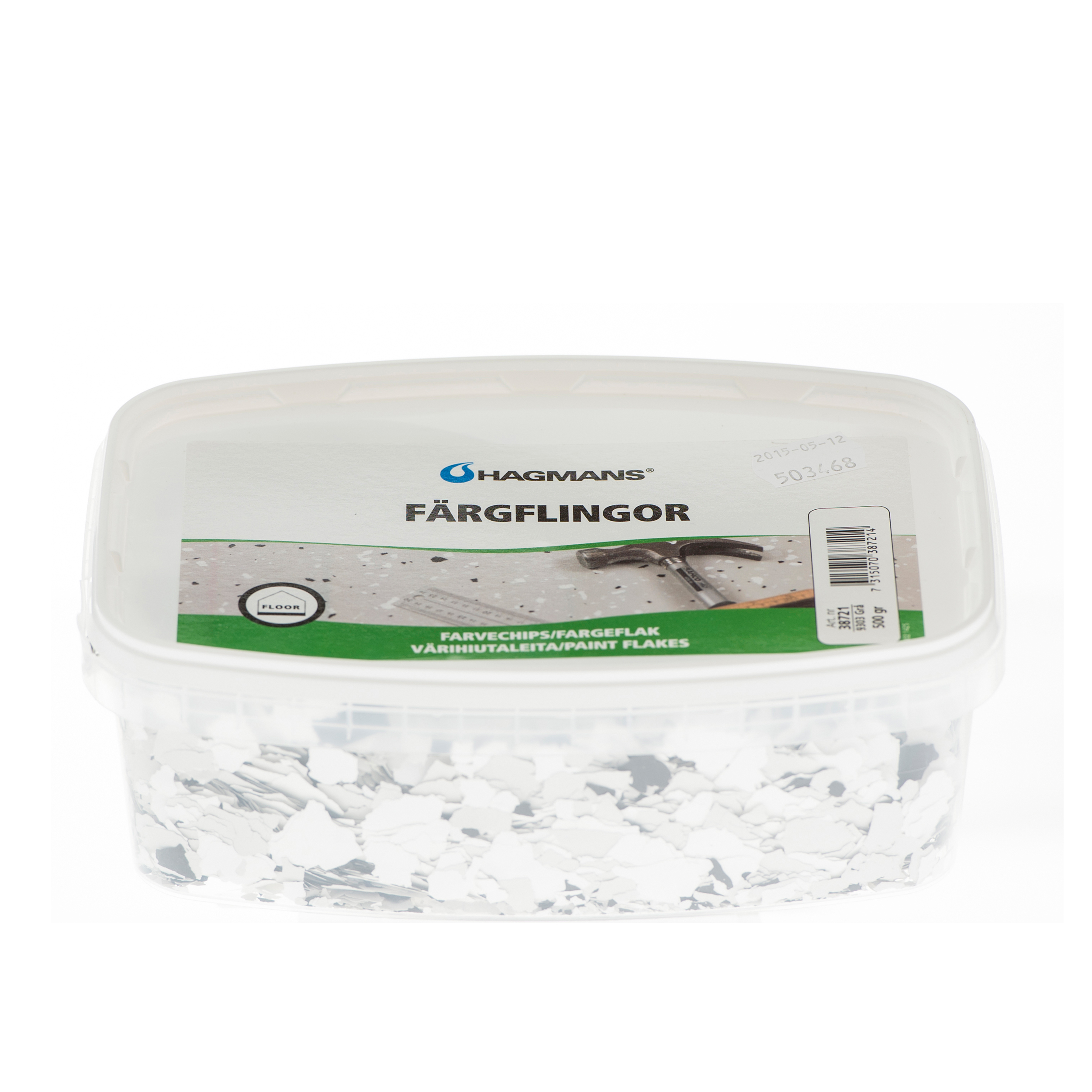Hagmans Färgflingor 9303 Grå 500 GR - 2