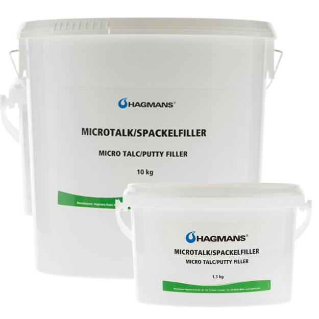 Hagmans Microtalk/Spackelfiller Säck 25 KG
