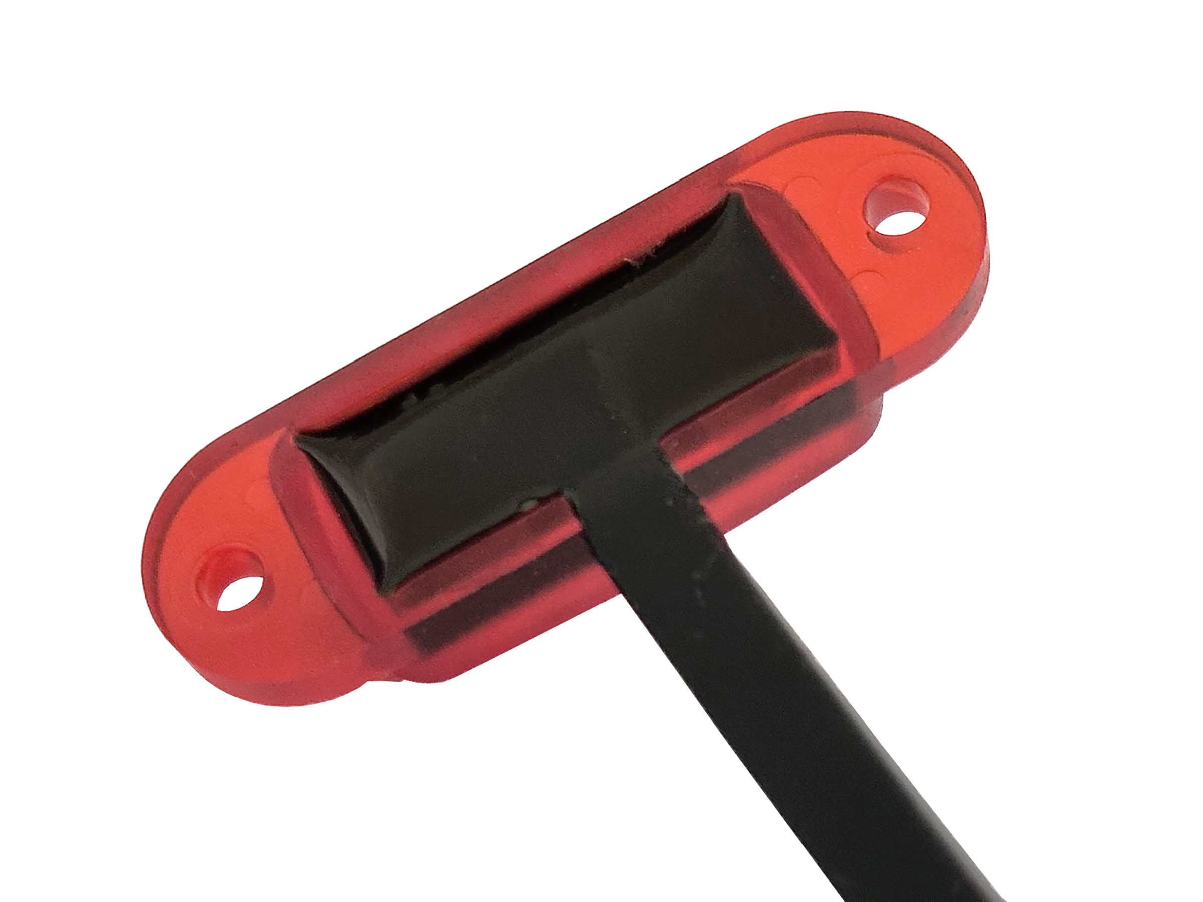 BriodLights Liten pos lampa led 12V, röd, m QS150 kontakt - 3
