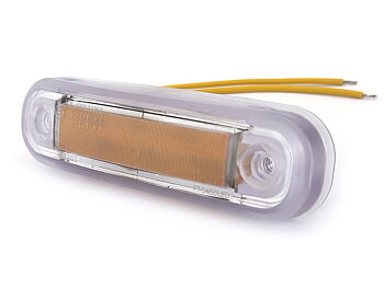 BriodLights Positionslampa klar gul, 2x0.75 mm² 0,5m