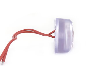 BriodLights Positionslampa klar röd, 2x0.75 mm² 0,5m