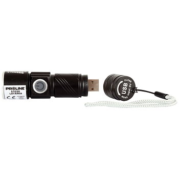 PROLINE TOOLS LED Zoom Lampa 50/100/Flash, Aluminium, USB, Proline