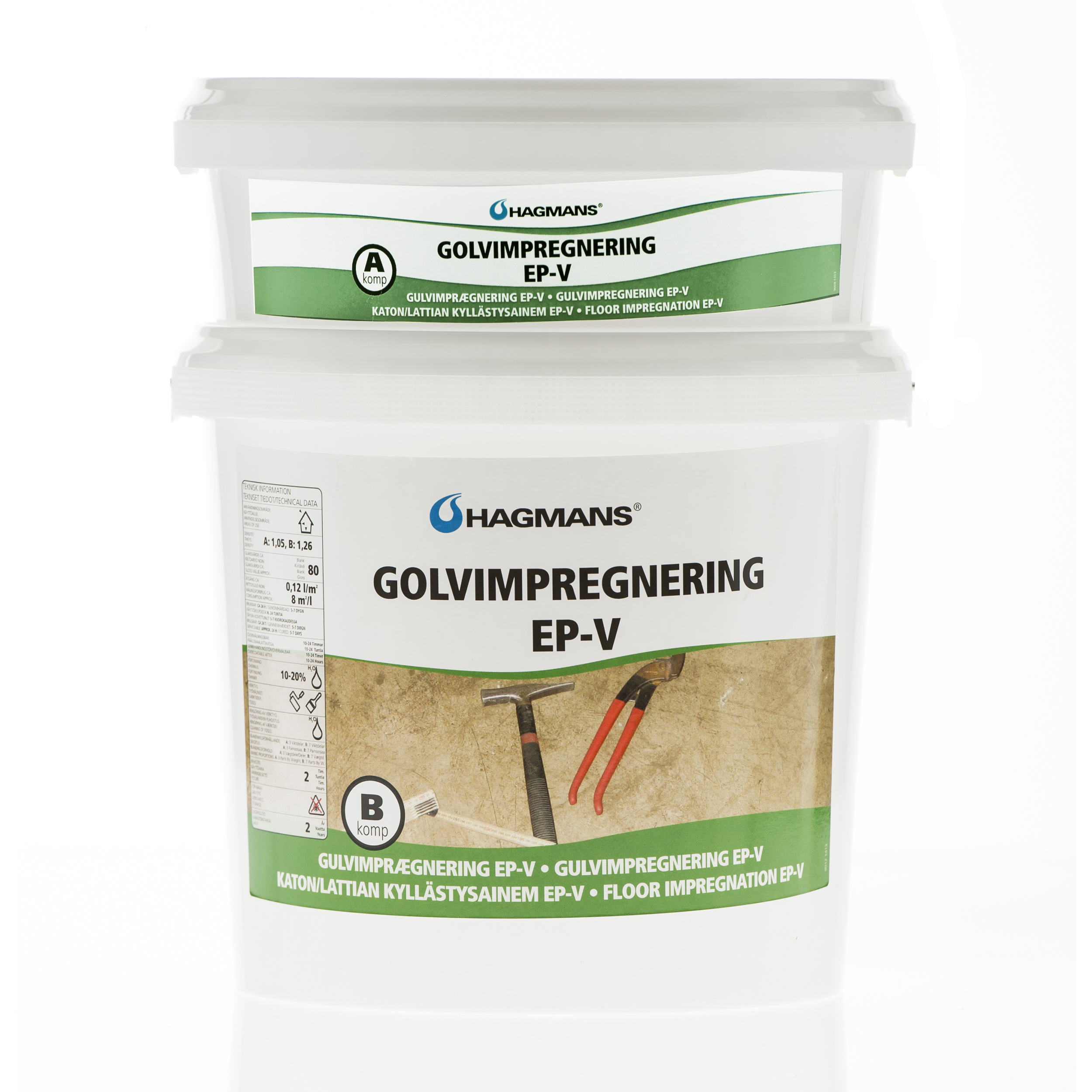 Hagmans Golvimpregnering EP-V 4 KG - 2
