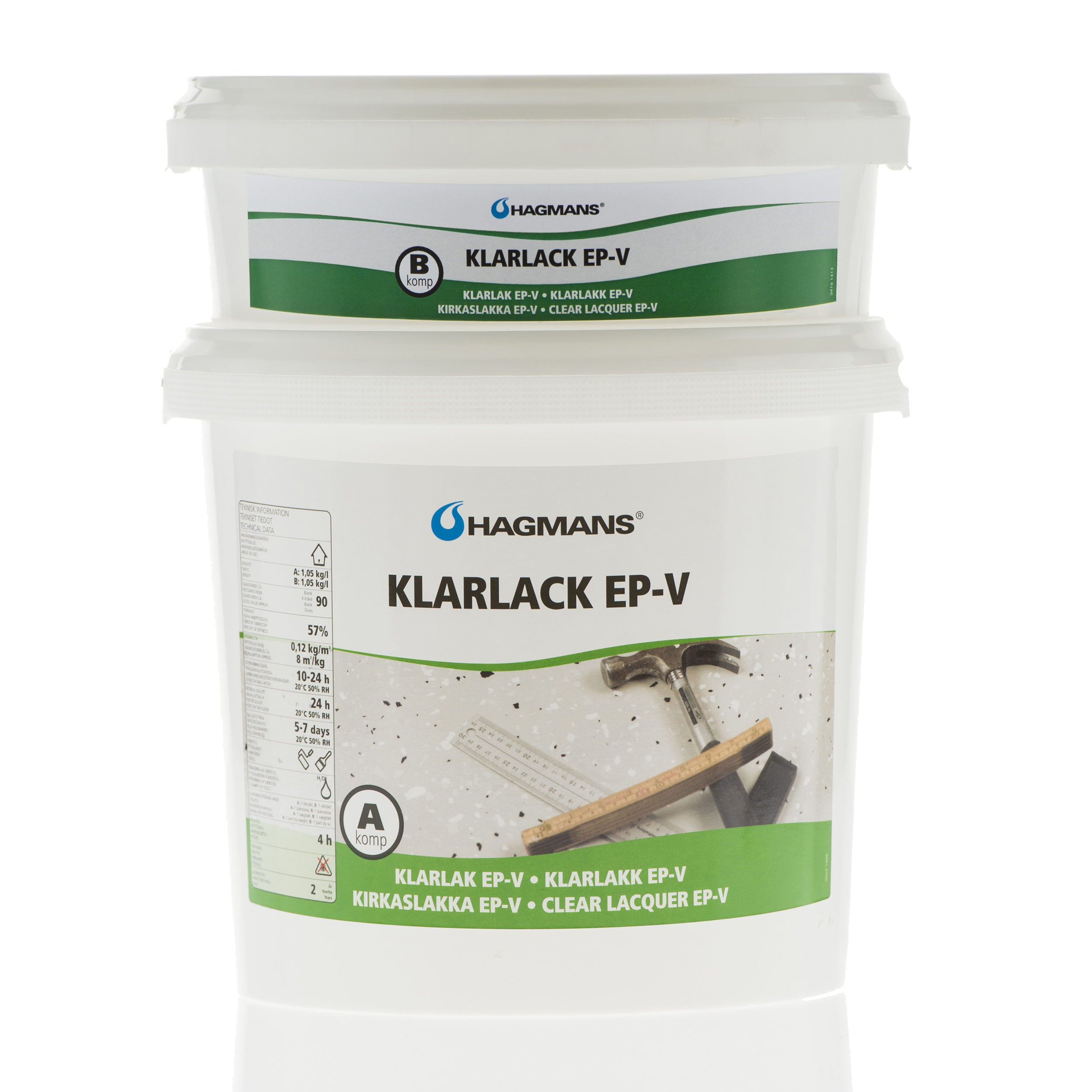 Hagmans Klarlack EP-V 4 KG - 2