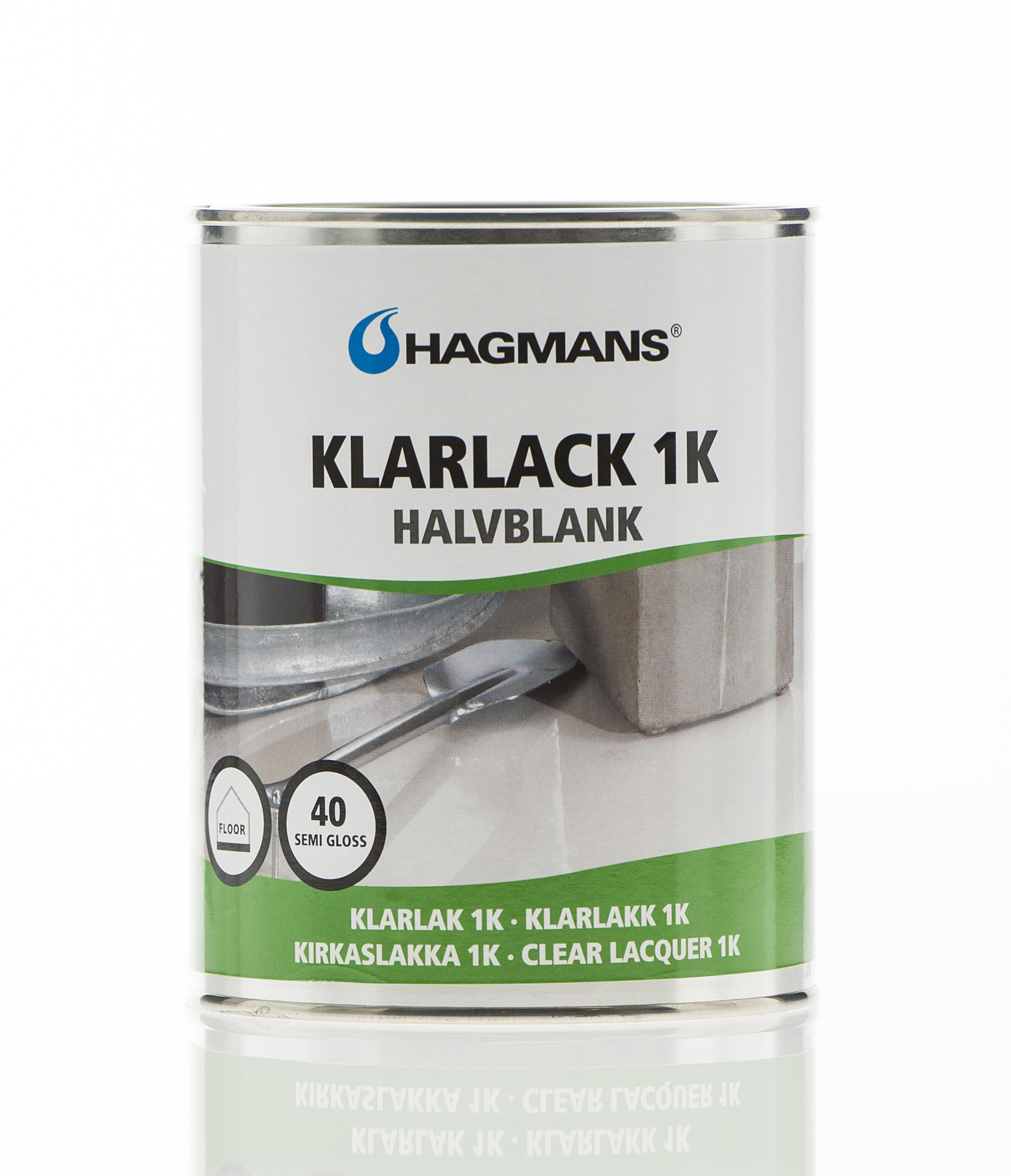 Hagmans Klarlack 1K 40 1 L