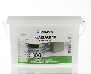 Hagmans Klarlack 1K 40 4 L