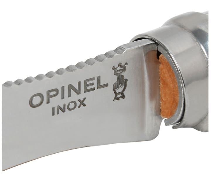 Opinel svampkniv med borste, 8.5 cm, hopfällbar - 5