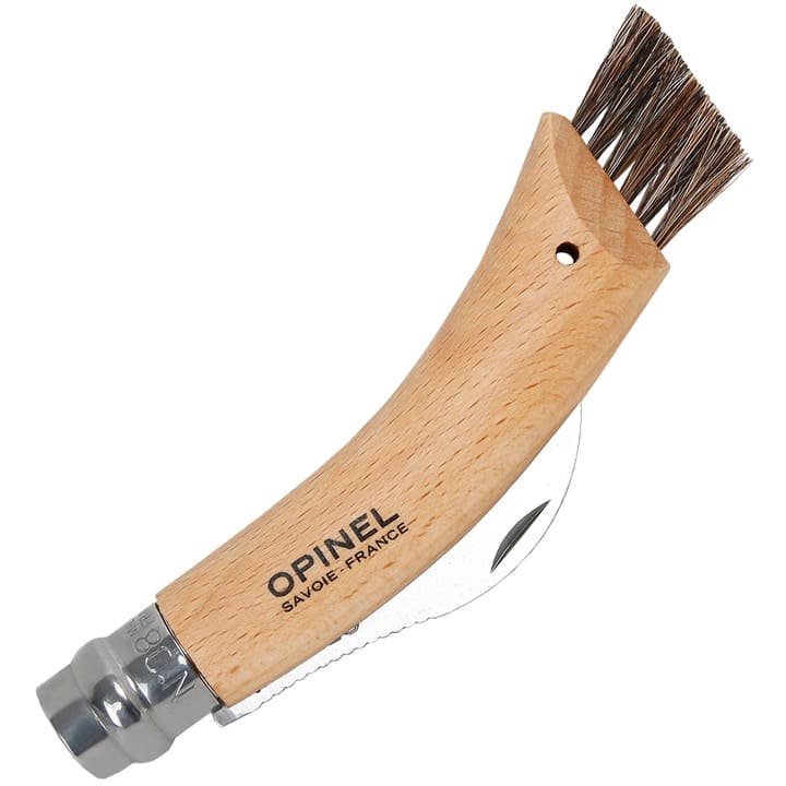 Opinel svampkniv med borste, 8.5 cm, hopfällbar - 10