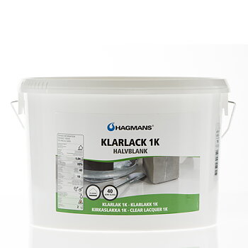 Hagmans Klarlack 1K 40 10 L