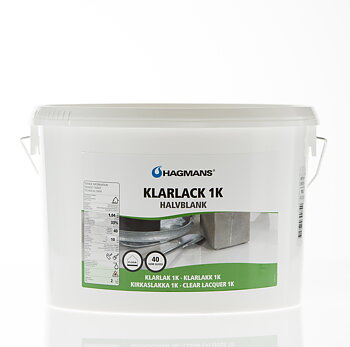 Hagmans Klarlack 1K 40 10 L